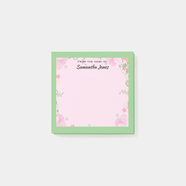 Från Personlig Namn Söt Post-it Block (Framsida)