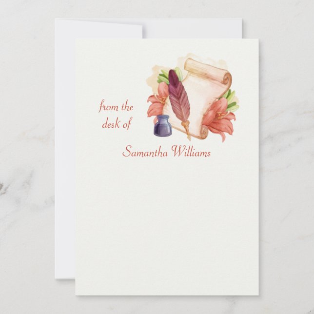 Från Personligens skrivbord (Framsida)