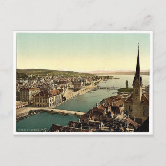 Från Peter Church, med Farumunster och Alpenkette Vykort