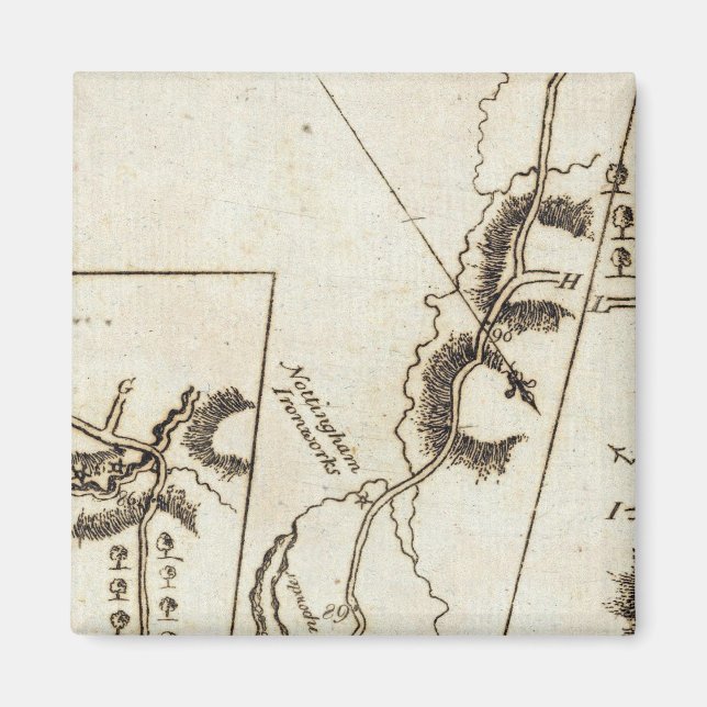 Från Philadelphia till Annapolis Md 58 Magnet (Framsidan)