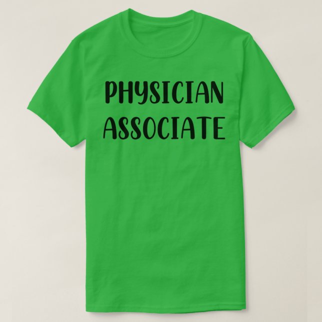 från Physician Associate T Shirt (Design framsida)