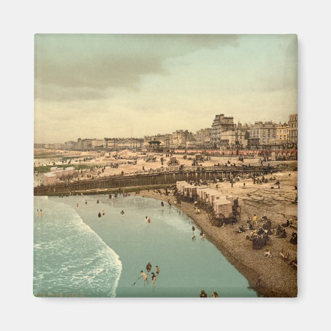 Från Pier I, Brighton, England Magnet (Framsidan)