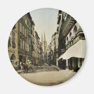 Från port Neuf, Bayonne, Pyrenees, Magnet