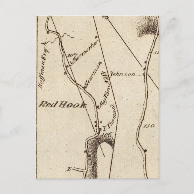 Från Poughkeepsie till Albany 22 Vykort (Framsida)