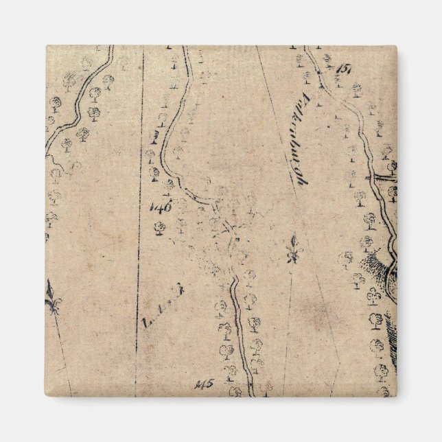 Från Poughkeepsie till Albany 25 Magnet (Framsidan)