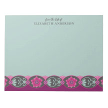 Från Pretty Teal Florals skrivbord