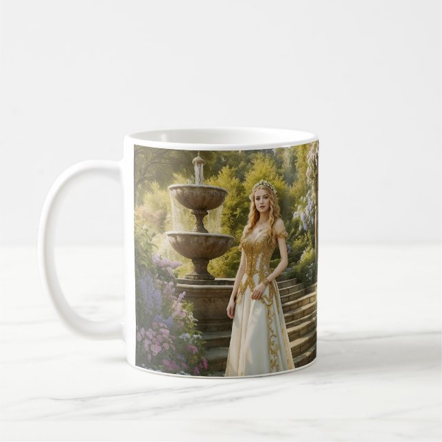 Från Princess till Queen Kaffemugg (Vänster)