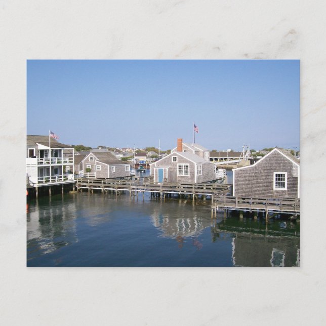 Från Rak Wharf Vykort (Framsida)