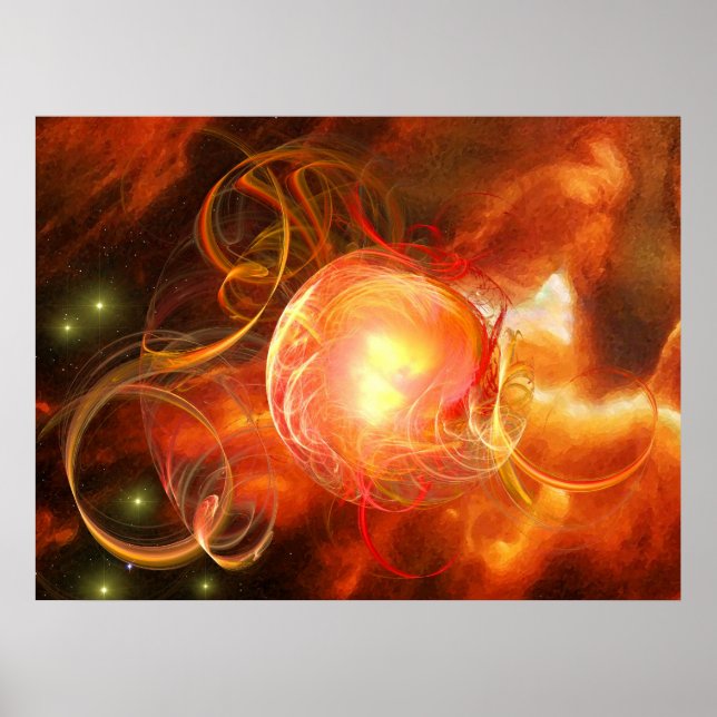 Från resterna av en Dying Star -2008 Poster (Framsidan)