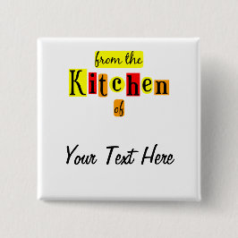 Från Retro Custom Pinbacks kök Knapp