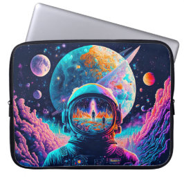 Från rymd & bortom illustration laptop fodral