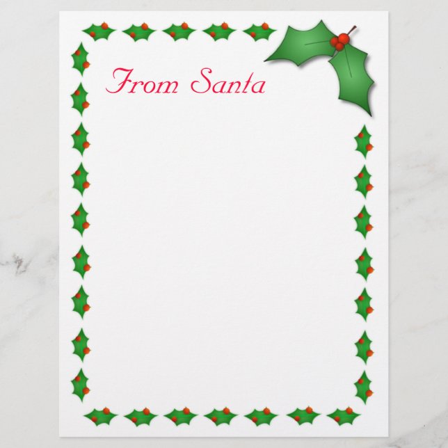 Från Santa Brev (Framsida)