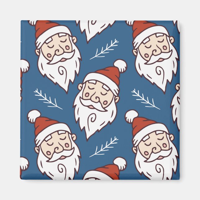 Från Santa Child's Namn God jul Family Magnet (Framsidan)