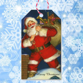 Från Santa Ditt barns Namn 10-juls Helgdag Presentetikett