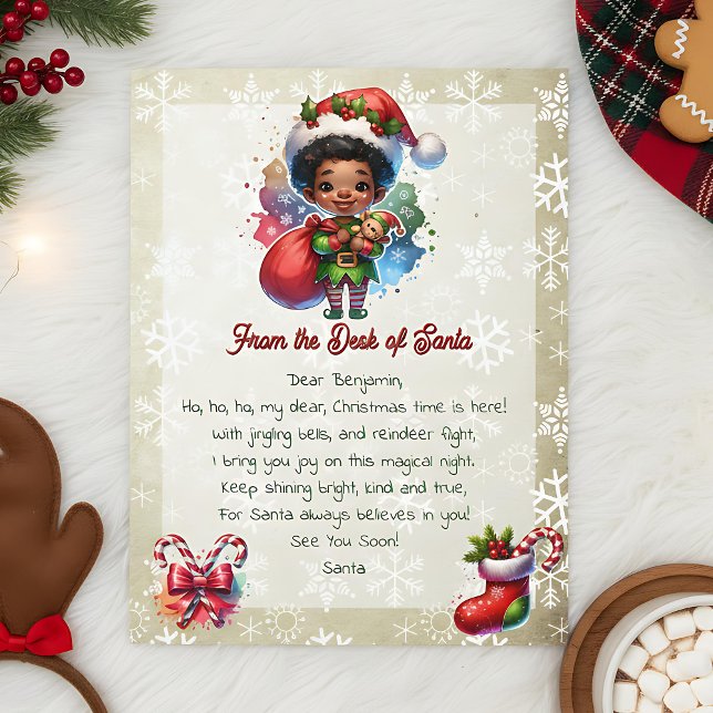 Från Santa för barn-deken (Skapare uppladdad)