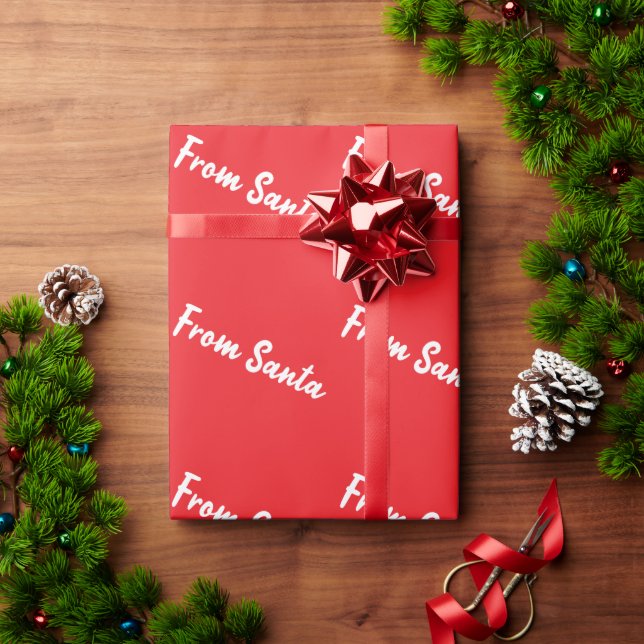Från Santa Röd Presentpapper  (Julgåva)