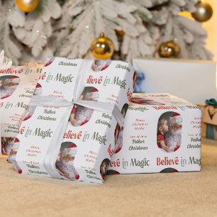 Från Santa Tro i Magic Round Lozenge Photo Presentpapper