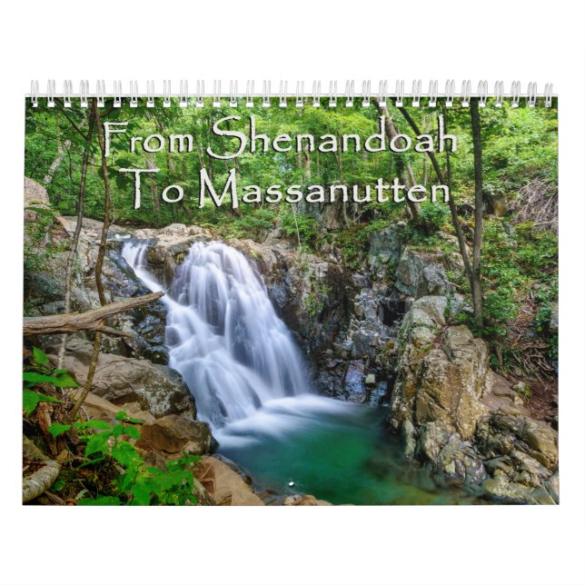 Från Shenandoah till Massanutten Calendar Kalender (Omslag)