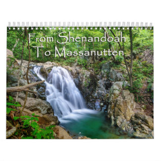 Från Shenandoah till Massanutten Calendar Kalender