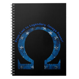 Från Sist till Legendarisk: Omega-kraft! Anteckningsbok