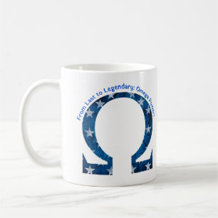 Från Sist till Legendarisk: Omega Kraft! Kaffemugg