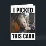 FRÅN SISTER TILL BROTHER FUNNY CAR KORT<br><div class="desc">JAG PICKADE DET HÄR KORTET BARA FÖR DIG BROTHER BIRTHDAY CARD... </div>