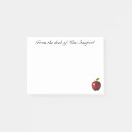 Från skrivbordet av - den klibbiga anpassadelärare post-it block