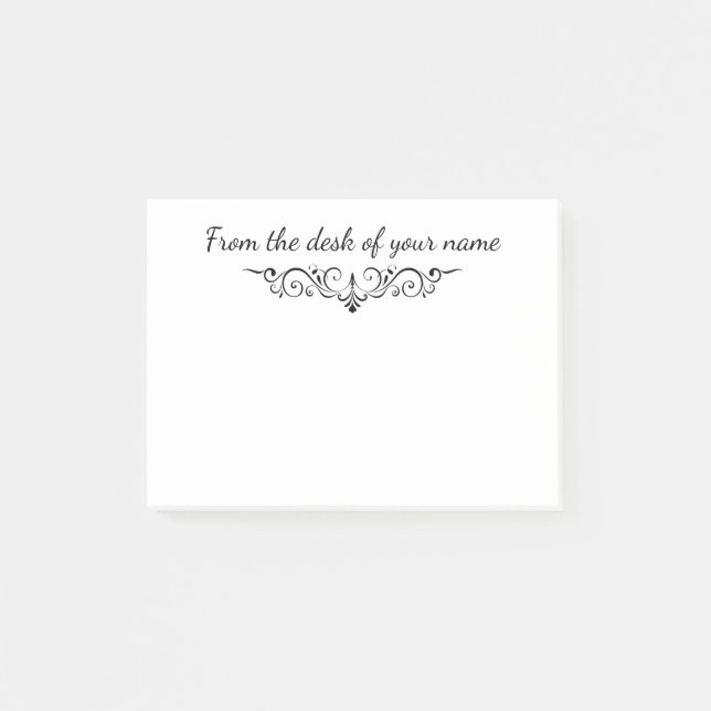 Från skrivbordet av post-it block (Framsida)