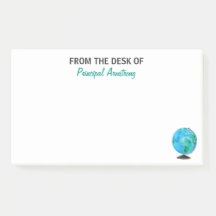 Från skrivbordet av rektor  personifiera skolar