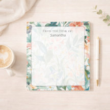 Från skrivbordet hos Custom Floral Stationery