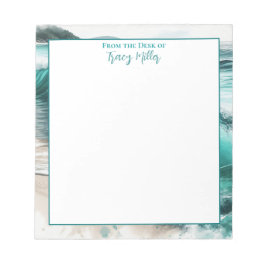 Från skrivbordet | Personlig Vinkara havet Anteckningsblock