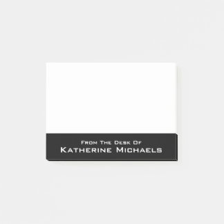 Från skrivbordet post-it block