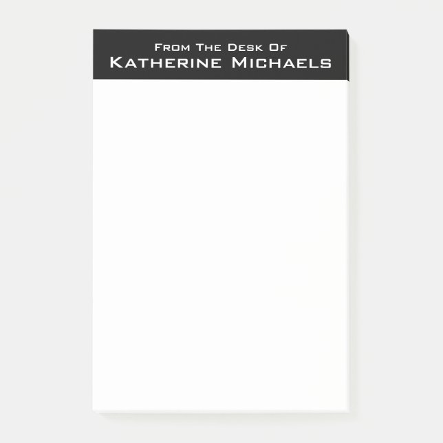 Från skrivbordet post-it block (Framsida)