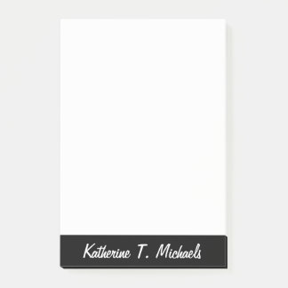 Från skrivbordet post-it block