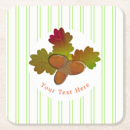 Från små näsdukar underlägg papper kvadrat