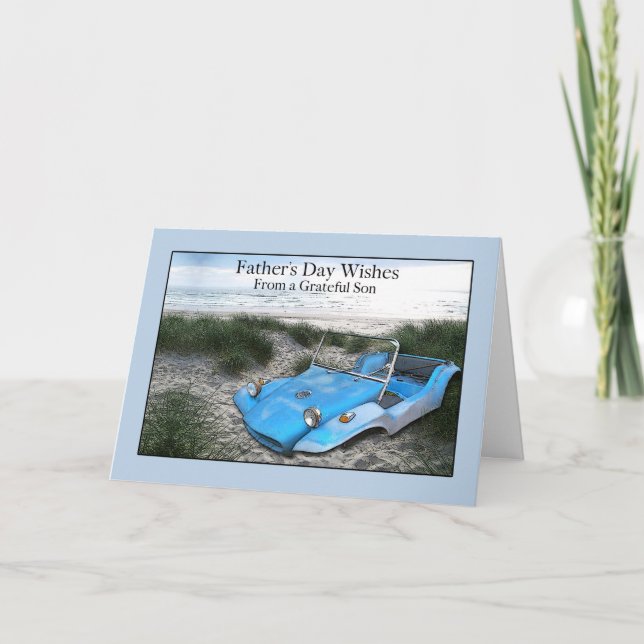 Från Son till Far-dagen med Dune Buggy Kort (Framsida)