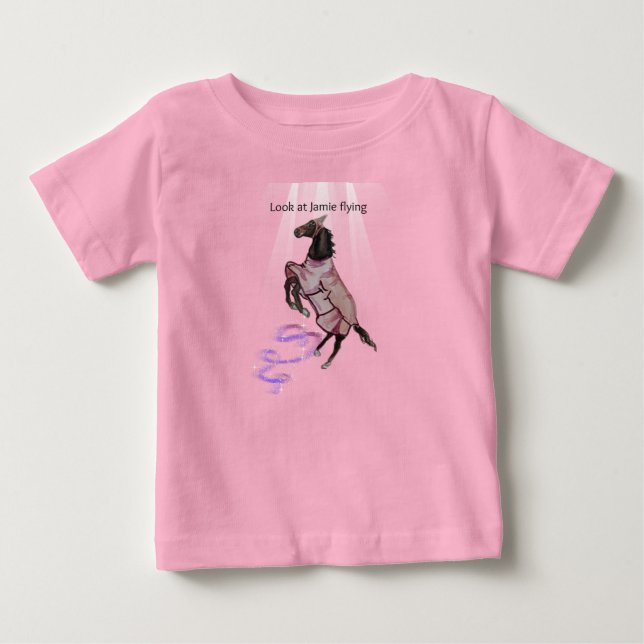 FRÅN STORY FLY BOOTS, FÅNIG HORSES STORY T SHIRT (Framsida)