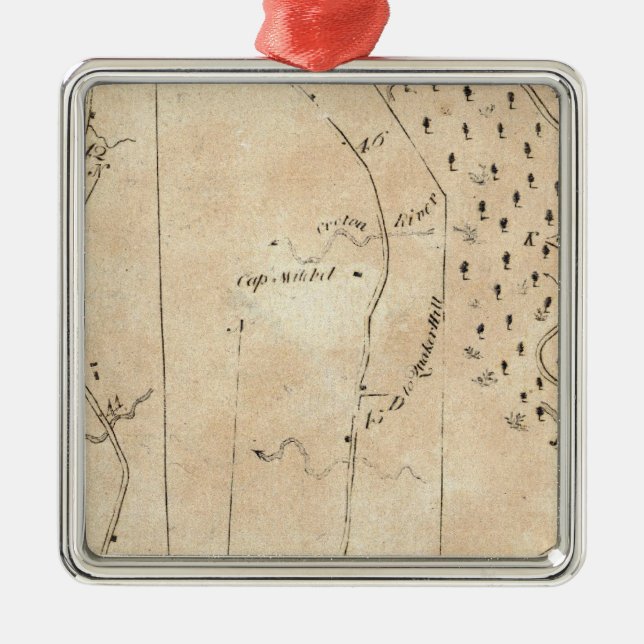 Från Stratford till Poughkeepsie 18 Julgransprydnad Metall (Framsidan)