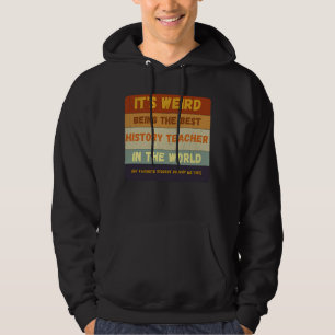 Från Student till bästa historielärare i World Vin Hoodie
