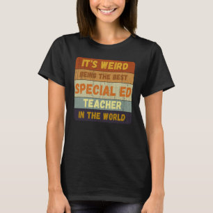 Från Student till Best Speciell Ed Teacher World V T Shirt