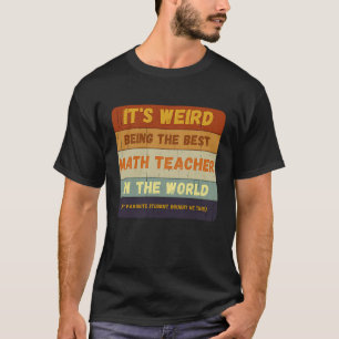 Från Student till världens bästa matematiklärare i T Shirt