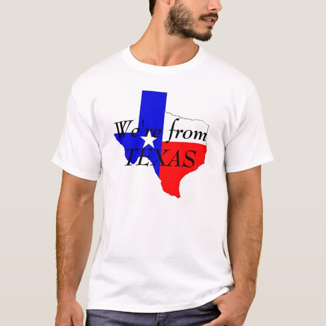 Från Texas T-shirt (Framsida)