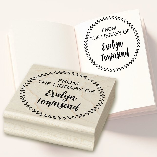 Från The Library Of Real Signature Personlig Stämpel (📚 Stamp your signature style on every book! ✍️)
