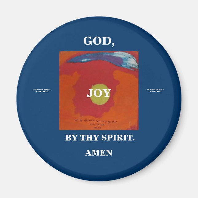FRÅN THY SPIRIT-JOY-1118 MAGNET (Framsidan)