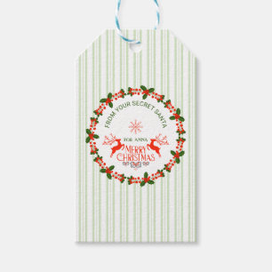 från tomatklistermärken presentetikett