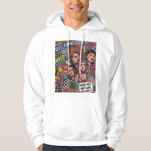 Från Tomrummet till Smältdegeln Hoodie (Framsida)