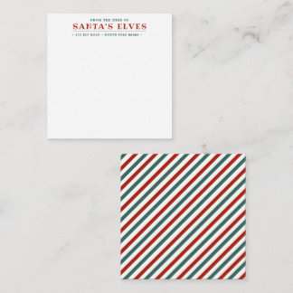 Från tomtens alvers skrivbord Mini anteckningskort