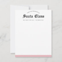 Från Tomtens verkstad brevpapper, kort