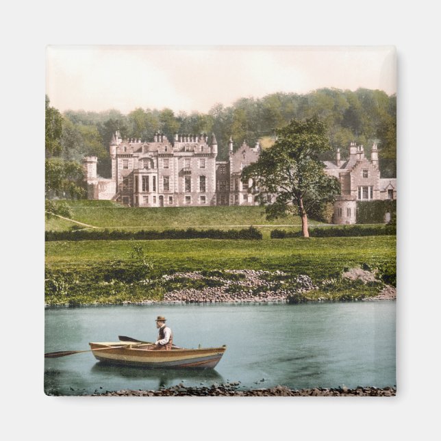 Från Tweed, Abbotsford, Skottland Magnet (Framsidan)