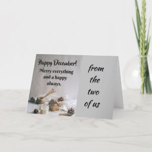 FRÅN USA:S 2:A ÖNSKEMÅL AV JOY HELGDAG Card Helgkort